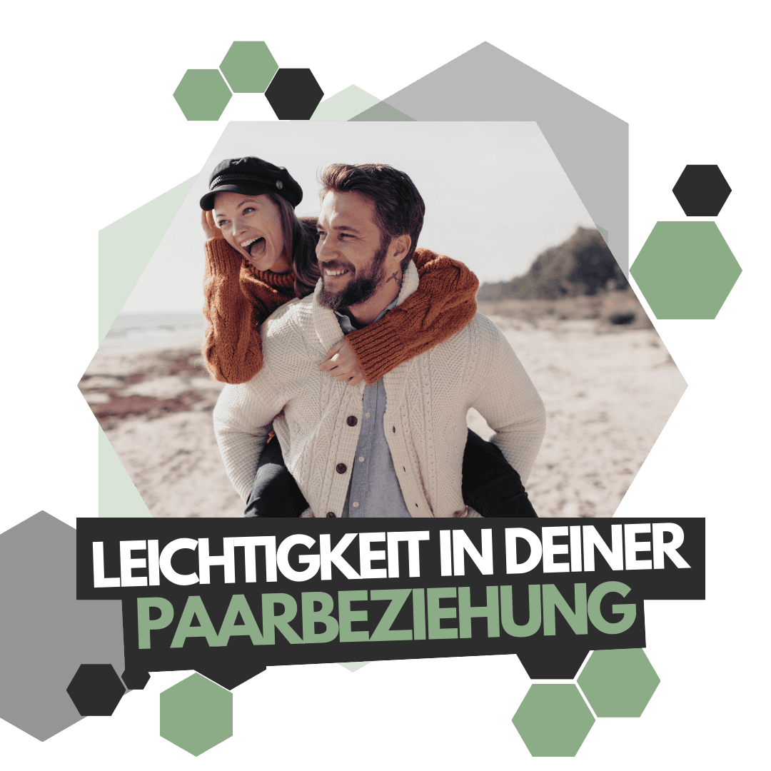 Ein Paar glücklich am Strand
